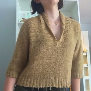 Small Tan Crop Top 🤎🌲